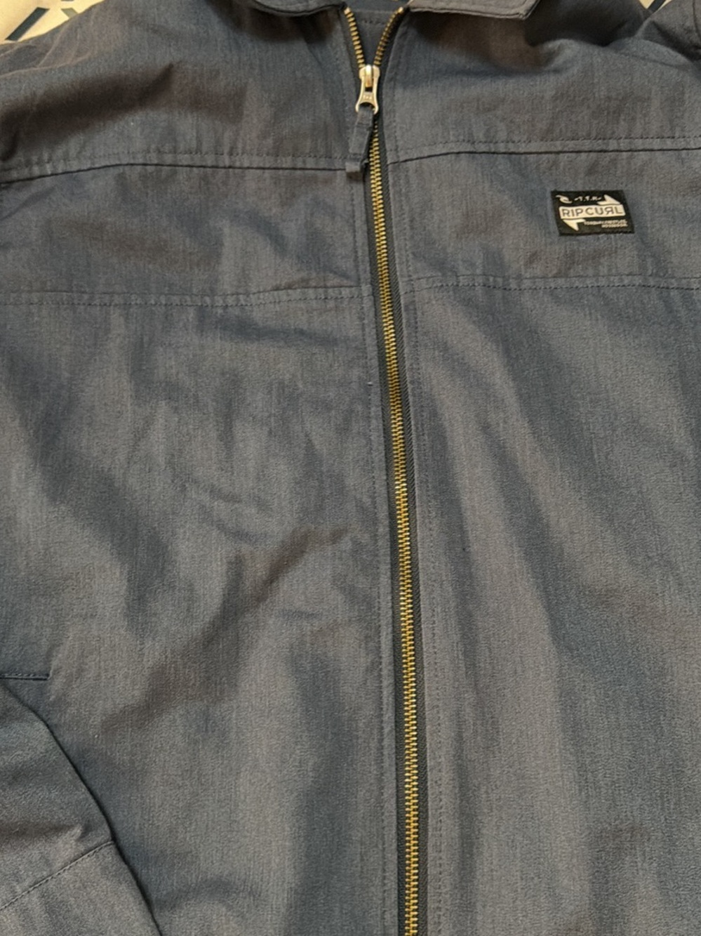 Rip Curl Women's Navy Lightweight Zip Jacket